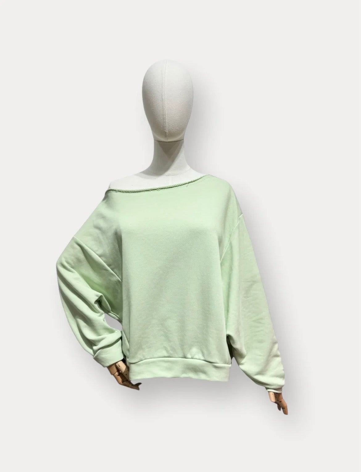 Off shoulder sweater