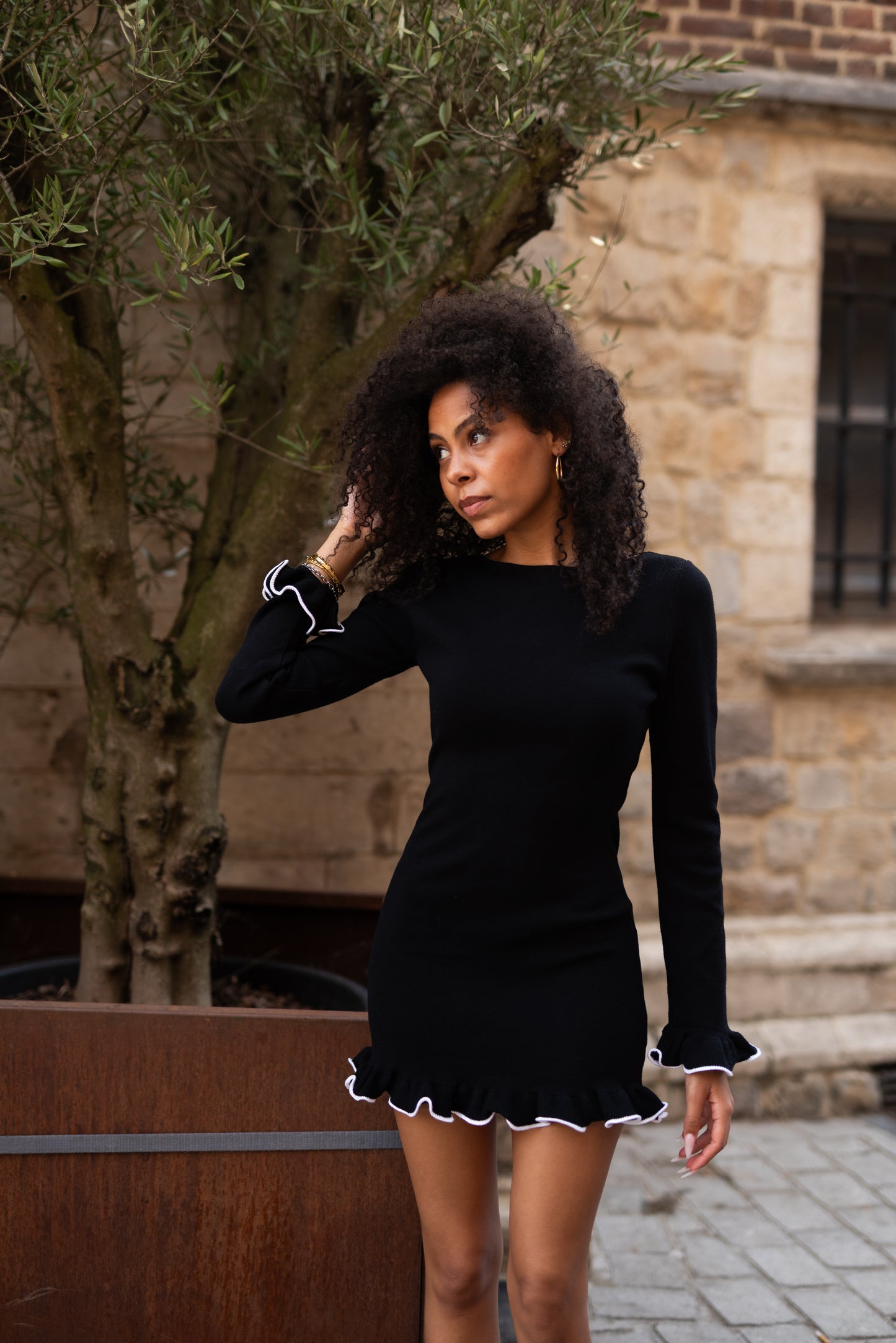 Macy dress zwart