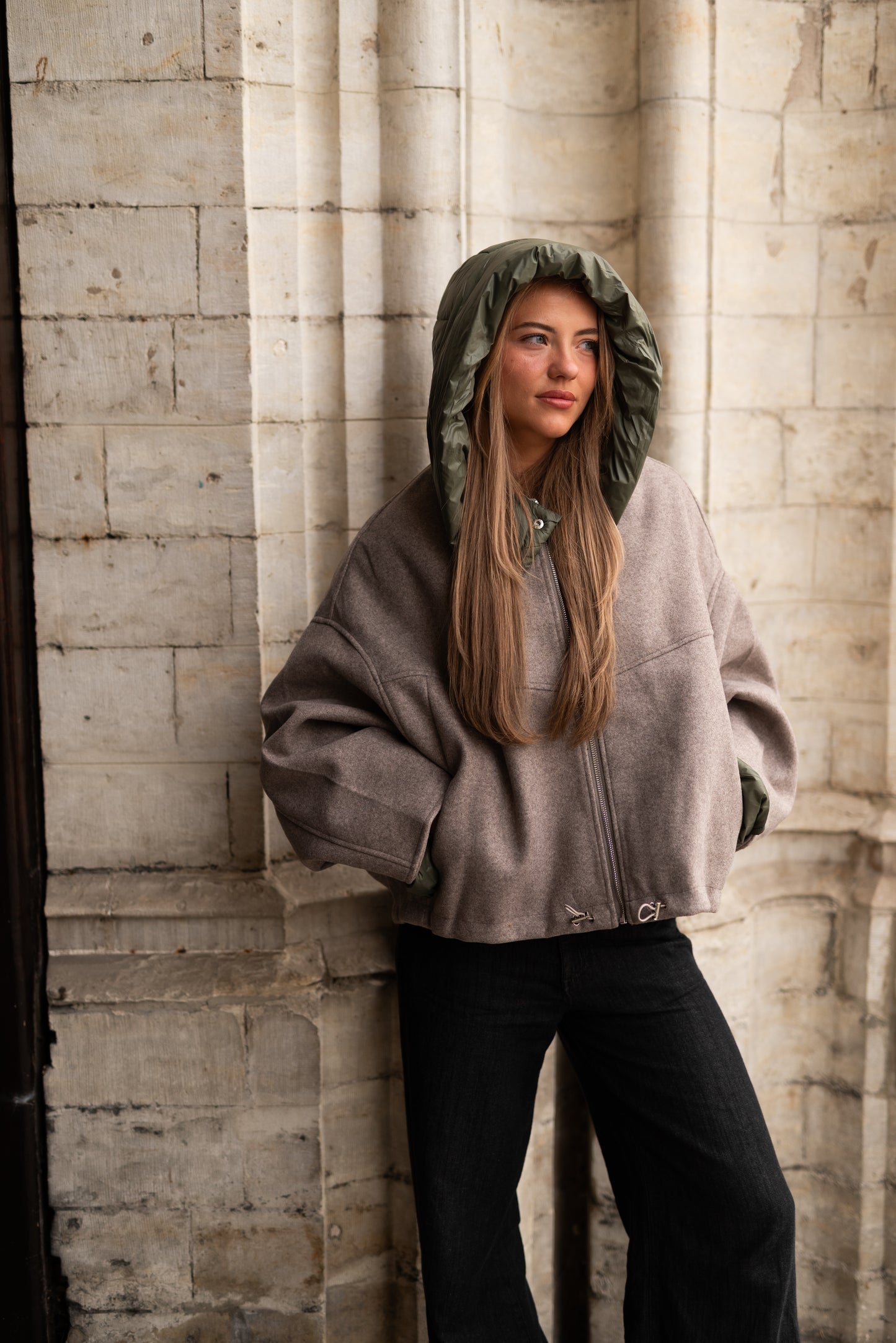 Taupe jacket