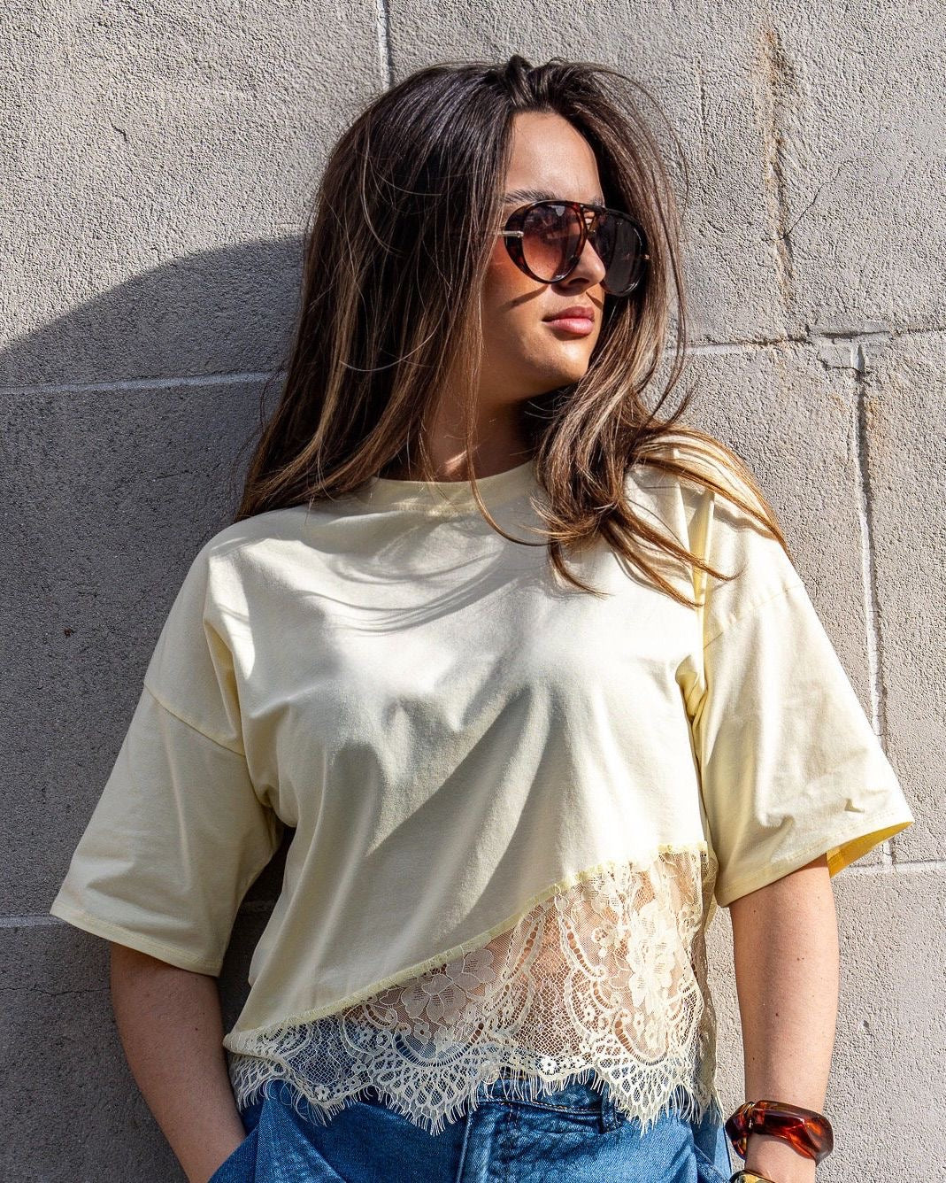 Lace t-shirt