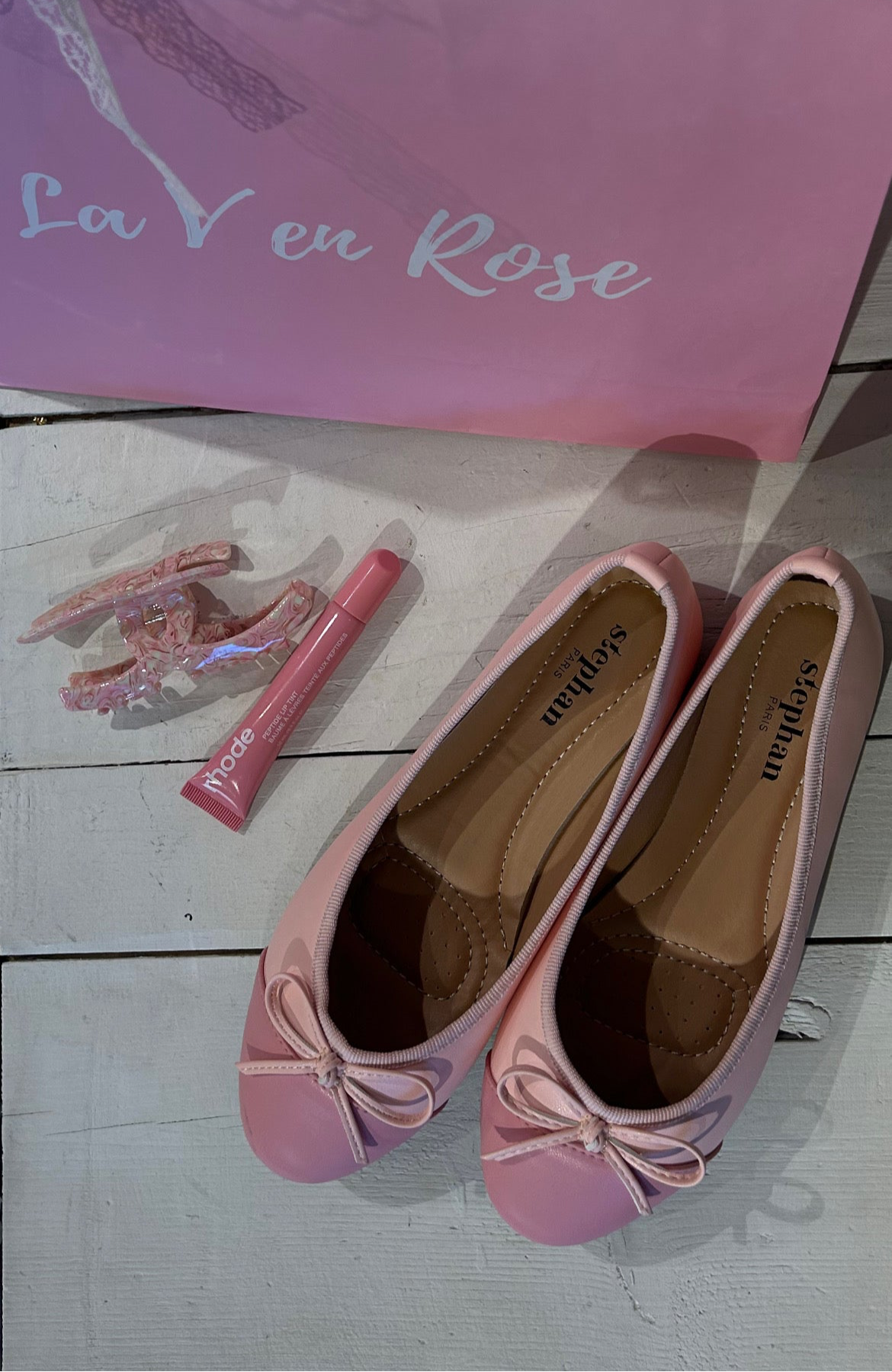 Pastel pink ballerina