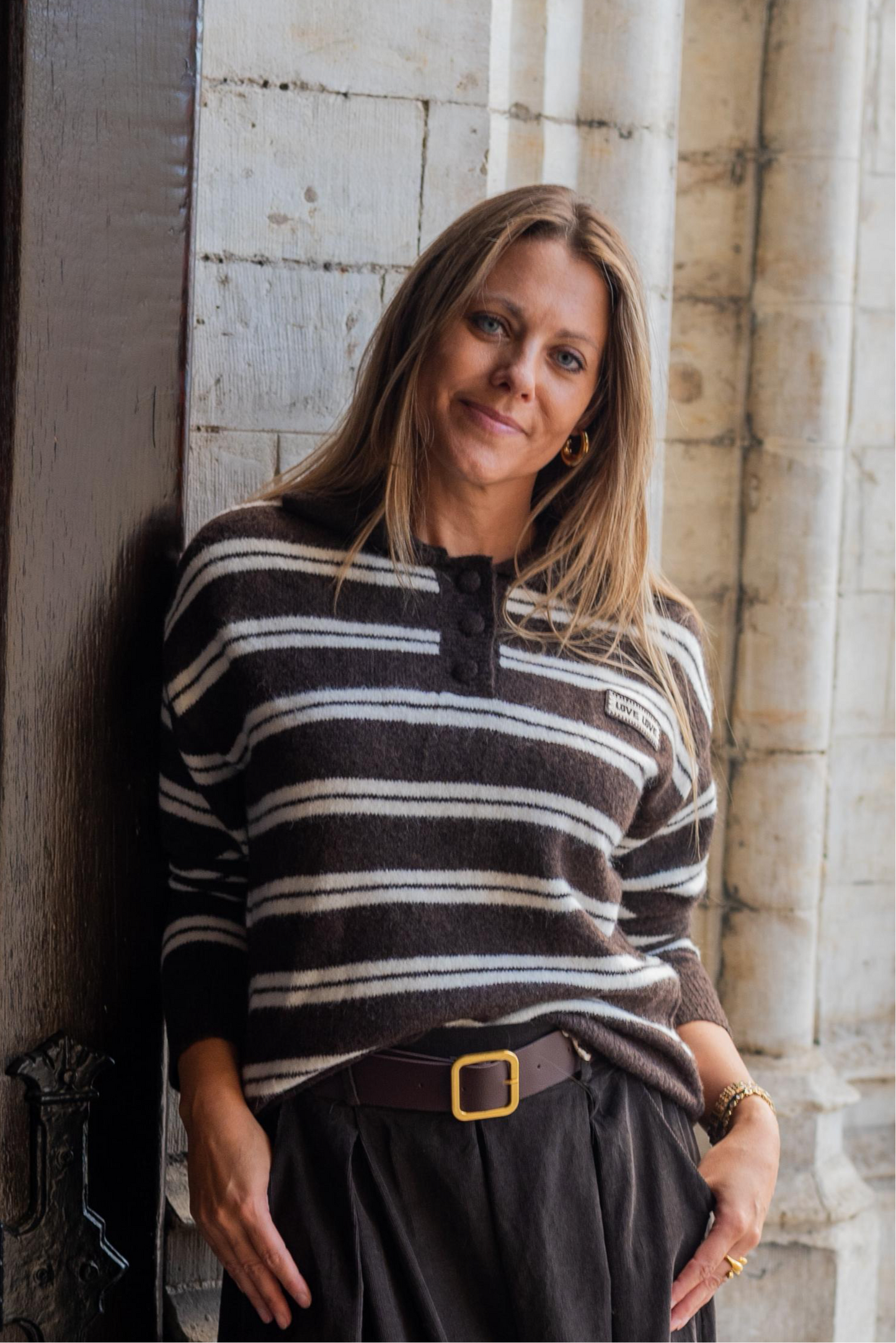 Love love knitted polo