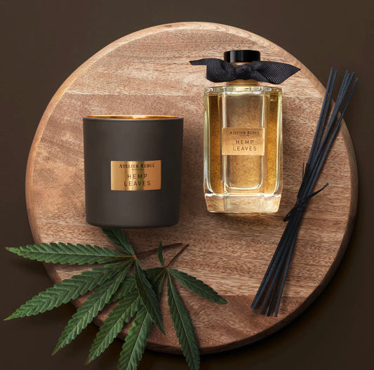 Hemp leaves Reed diffuser