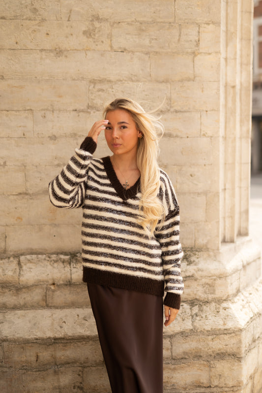 Pull V-hals