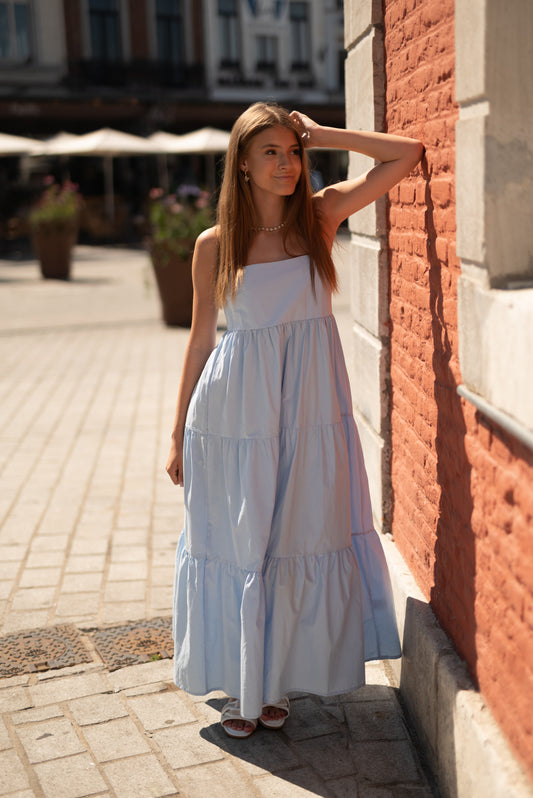 Blue picknick dress
