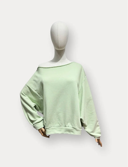 Off shoulder sweater