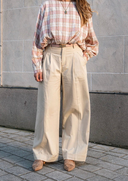 Beige pantalon