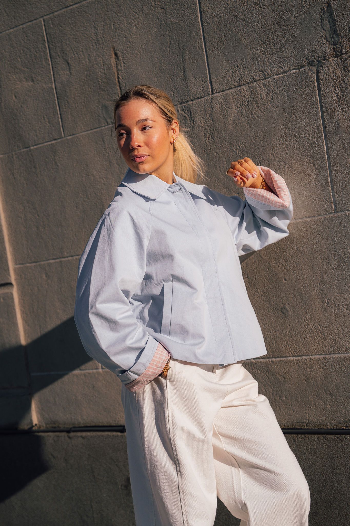 Blossom trench blue