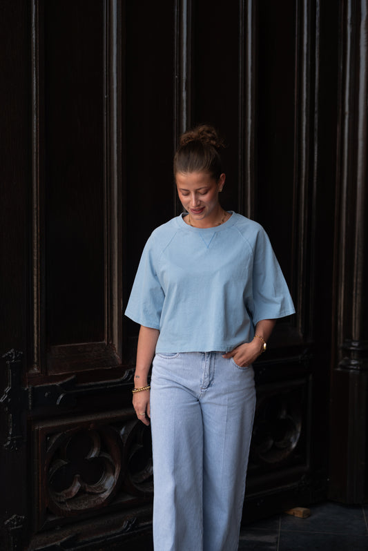 Basic blue T-shirt