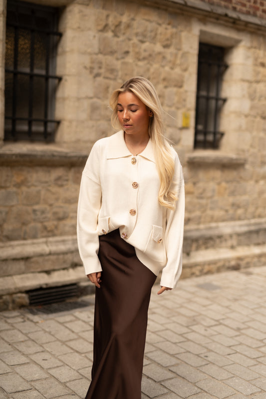 Ecru Cardigan