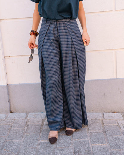 Geruite broek