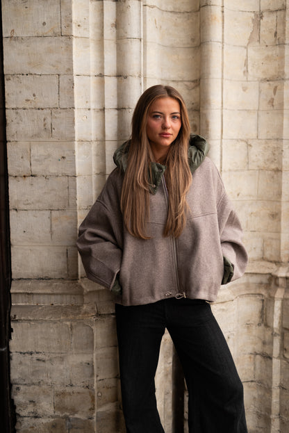 Taupe jacket