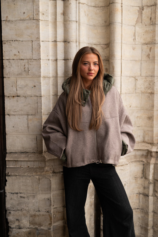 Taupe jacket
