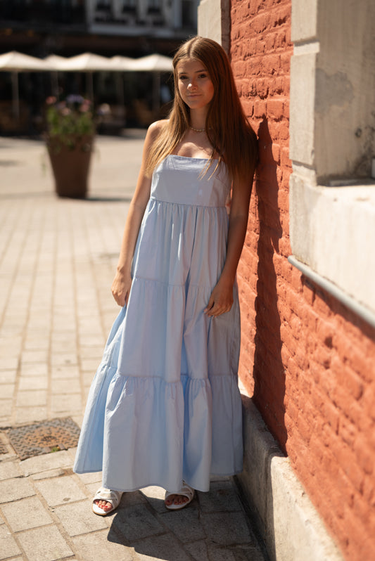 Blue picknick dress