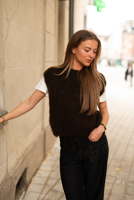 Mohair debardeur