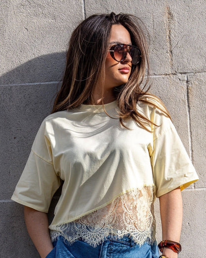 Lace t-shirt