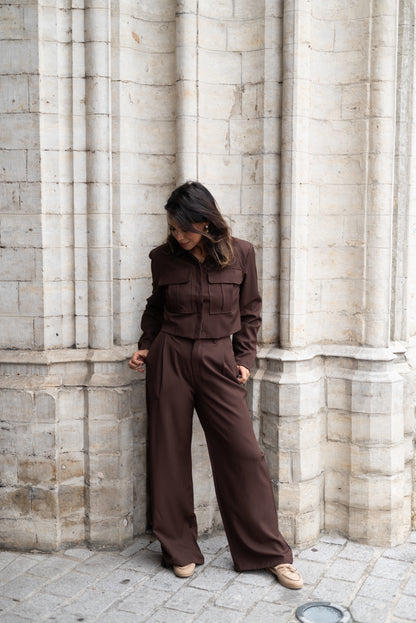 Brown classy set