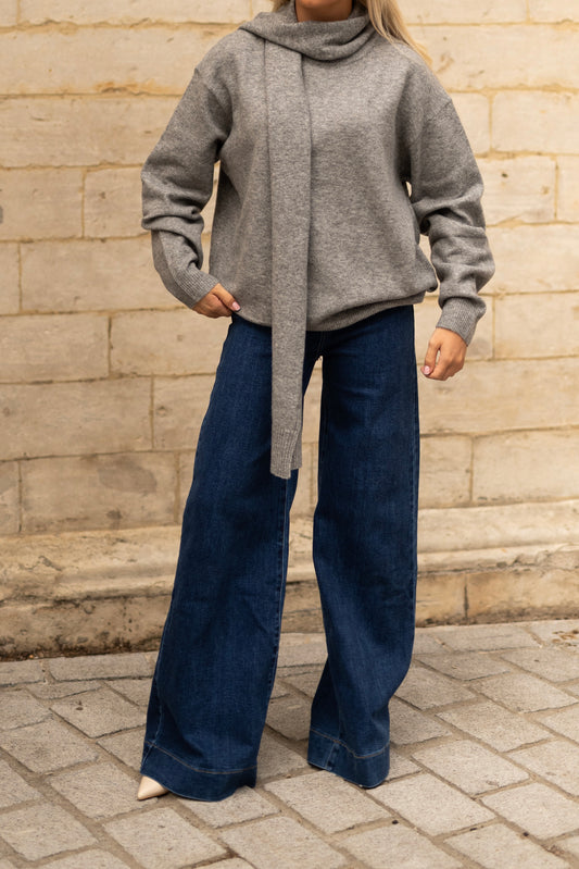 Wide leg jeans