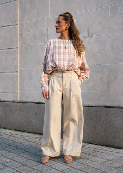 Beige pantalon