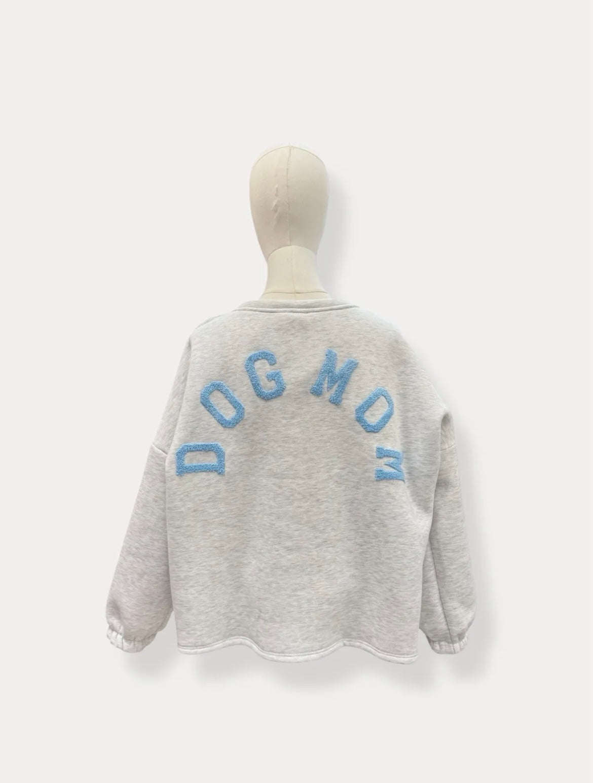 Dog mom sweater blue