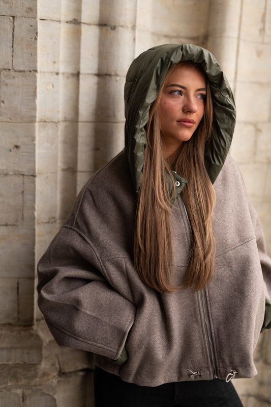 Taupe jacket