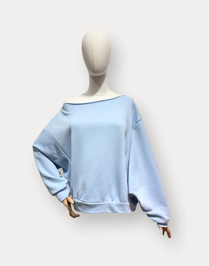 Off shoulder sweater