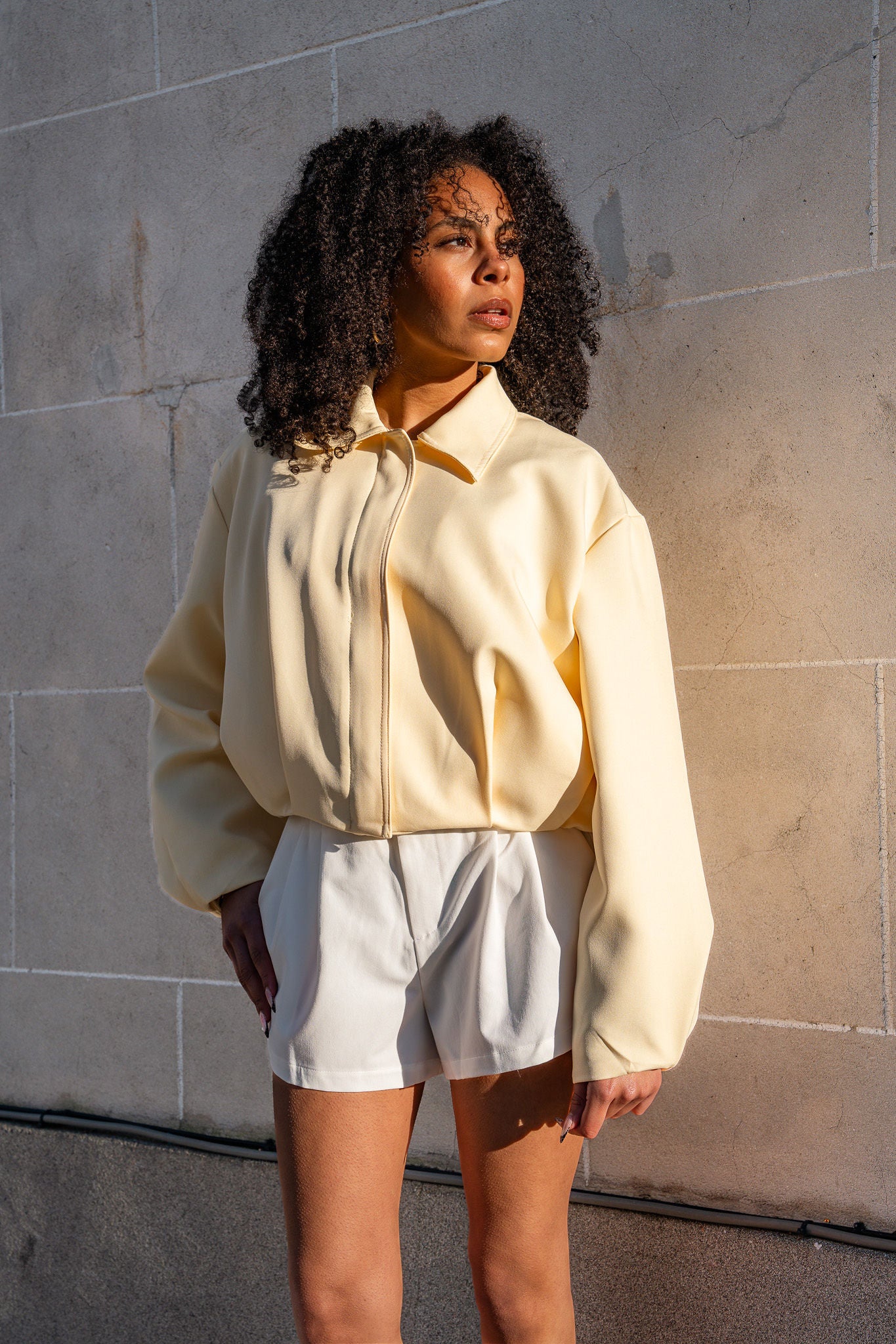 Cropped jacket