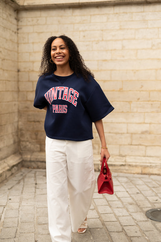 Vintage paris sweatshirt