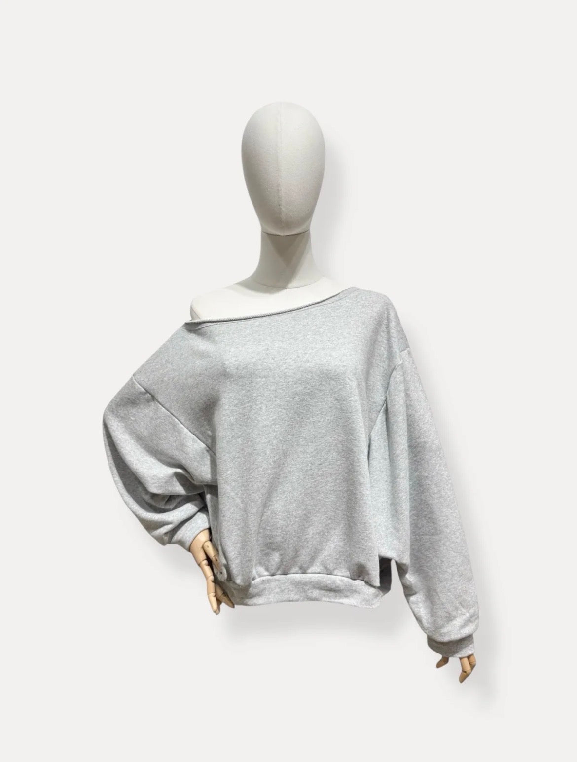 Off shoulder sweater