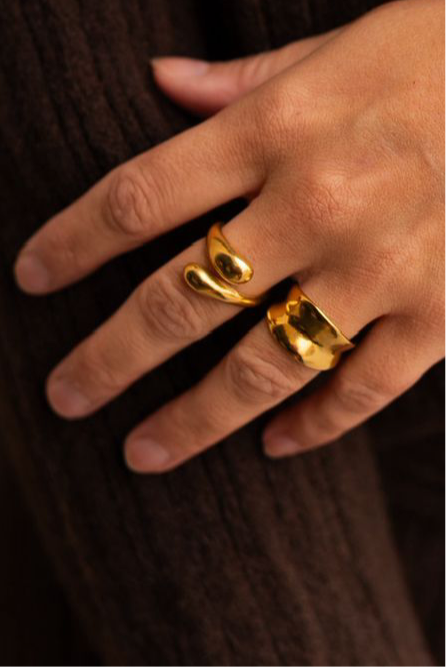Gold Havana ring