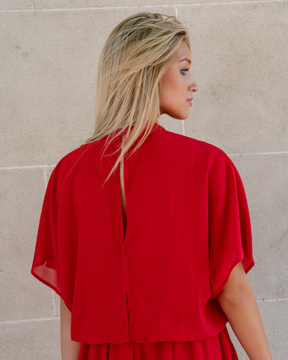Liva dress rood