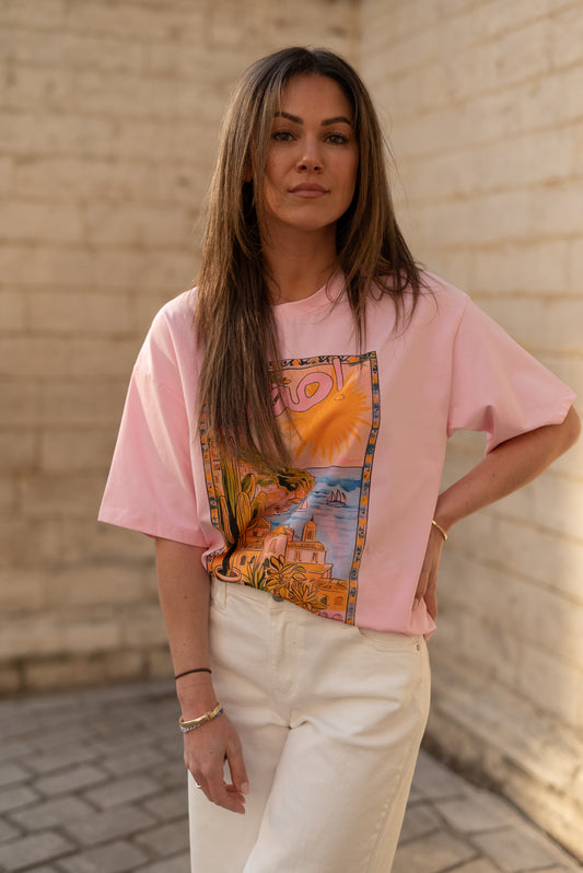Ciao T-shirt roos